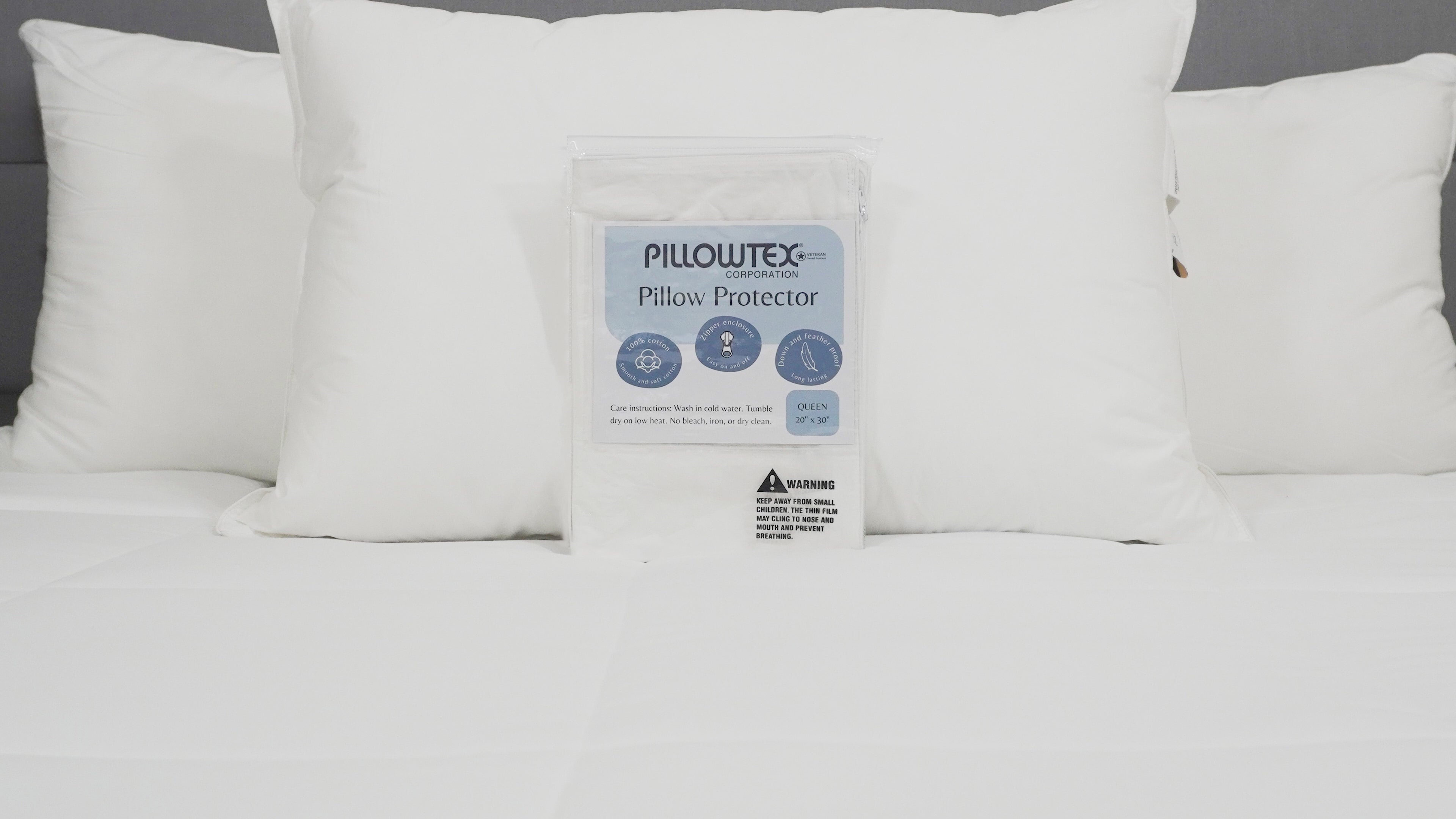 Pillowtex Cotton Pillow Protector