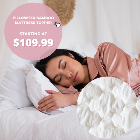 Pillowtex bamboo mattress topper