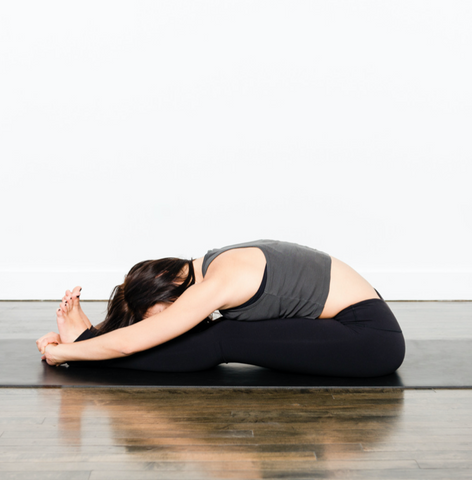 forward bend yoga pose
